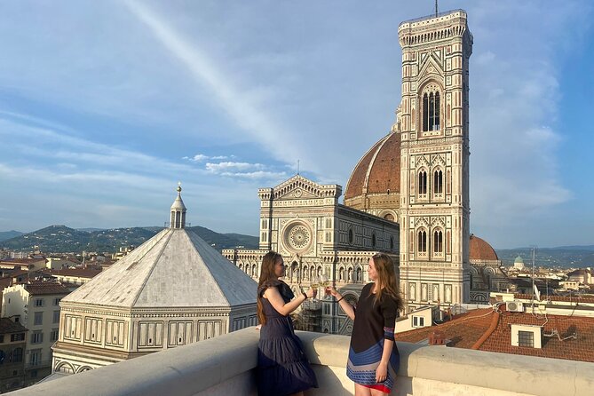 2H Private Rooftop Wine and Food Tasting Experience in Florence - The view is part of the tasting