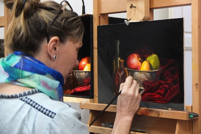 5 Mornings Still Life Painting Guided Workshop in Florence - A Florentine morning spent making art