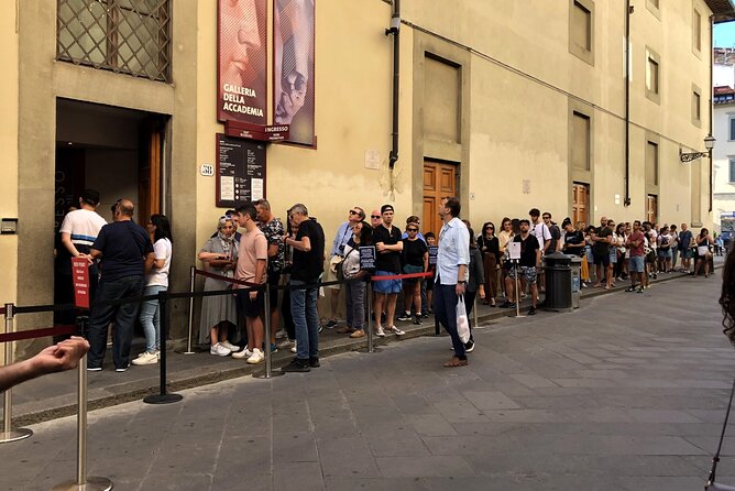 Accademia Gallery Priority Entry Ticket with eBook - What the priority ticket actually provides