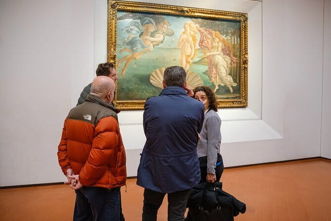 Accademia & Uffizi Combo Tour in Florence Art, History Highlights - At the Uffizi: 90 minutes of major masterpieces