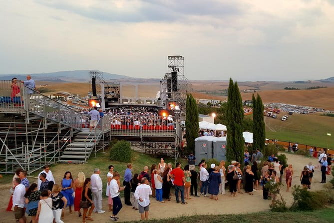 Andrea Bocelli concert LAJATICO Limousine Service from Florence - Why private transport matters for Lajatico