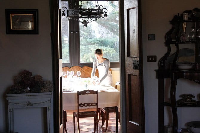 Authentic Florence Cooking Class at Costanza's 1839 Family Estate - A Garden Tour Before the Apron Goes On