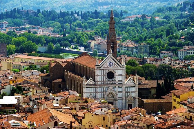 Basilica Santa Croce: Walking Among the Masters of Florence - The marble facade and the church from outside