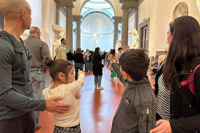 Best of Michelangelo in Florence Tour for Kids with Academy Gallery Fast Access - Piazza del Duomo and Florence’s Marble Facades