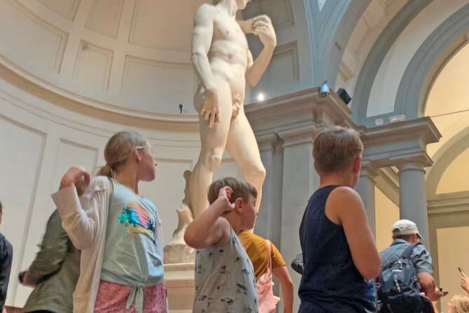Best of Michelangelo in Florence Tour for Kids with Academy Gallery Fast Access - Guides Who Know How to Keep Children Focused