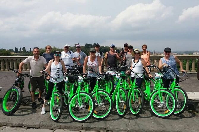 Bike Tour of Florence with Piazzale Michelangelo - Santa Croce, Piazza della Signoria, and Dante