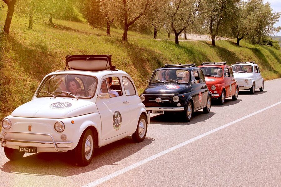 Chianti Countryside Full-Day Tour by Vintage Fiat 500 - The Chianti Hills by Vintage Car