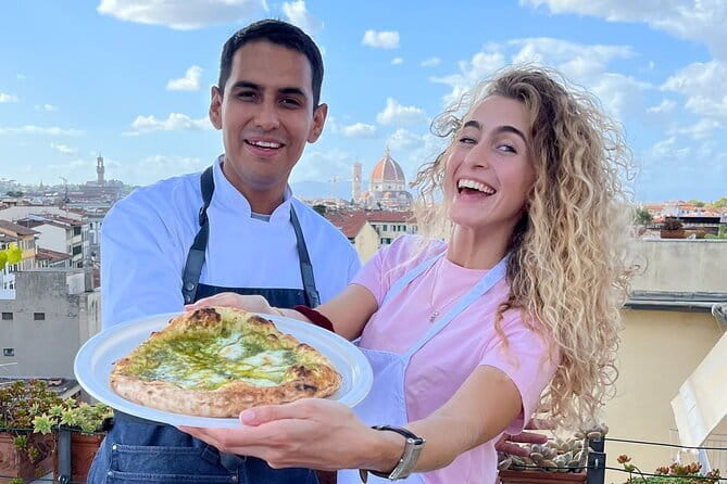 cooking class Pizza with a View of Florence Cathedral - The view: the Duomo, hills, and Florence’s major sights