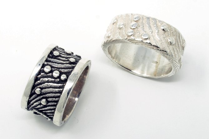 Create your original cuttlefish bone cast jewelry. - Designing your ring or pendant