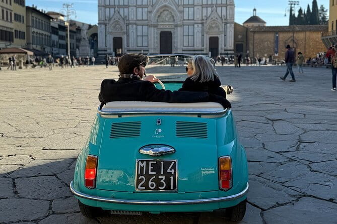 Discover Florence city center on e-cabriot fiat 500 - Why the electric Fiat 500 makes sense in Florence