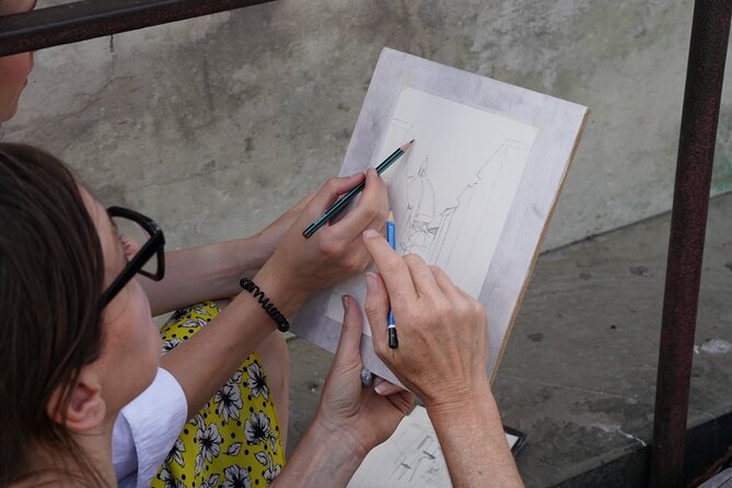 Drawing and Watercolor Workshop in the Heart of Florence - A small class with room for personal help