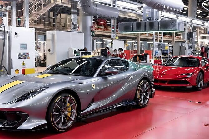 Exclusive Ferrari and Pagani with Balsamic Tour from Florence - Ferrari Museum: the fixed motor highlight
