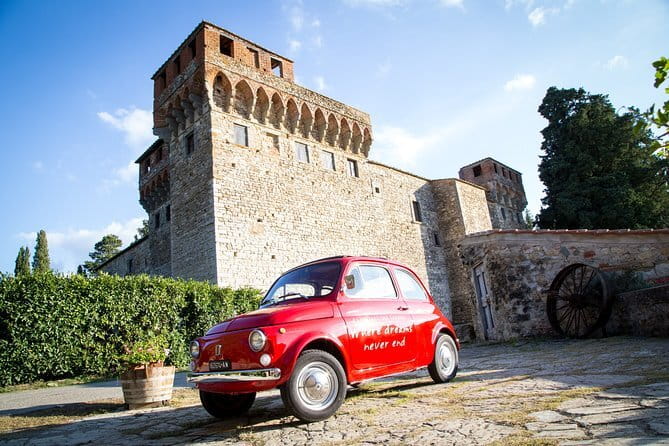 EXCLUSIVE - Wine Tasting near Florence with Castle and Ancient Cellars Tour - Arriving at Castello del Trebbio from Florence