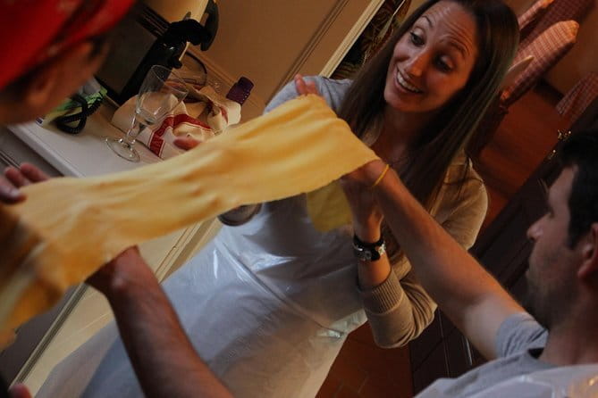Express Pasta-Making Lesson with Gourmet Dinner - The Boboli Gardens setting