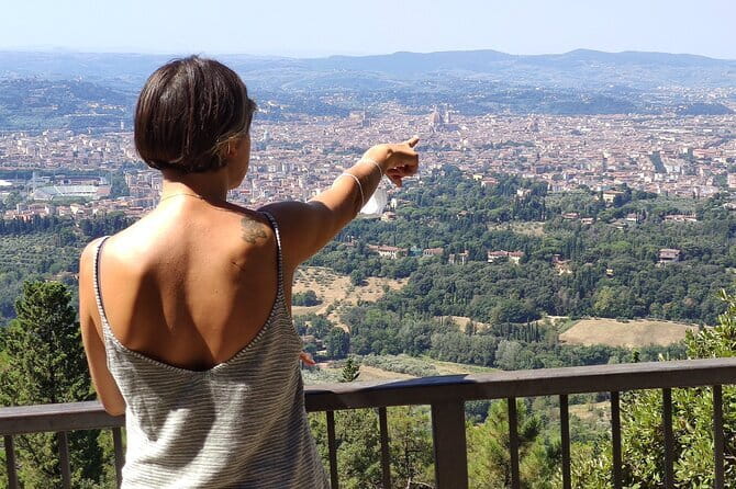 Fiesole. Art and history over the horizon - San Francesco convent and the view over Florence