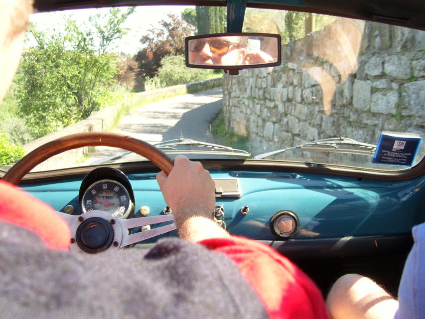 Florence 5-Hour Picnic Tour in a Vintage Fiat 500 - Tuscan roads, a medieval church, and Florence views