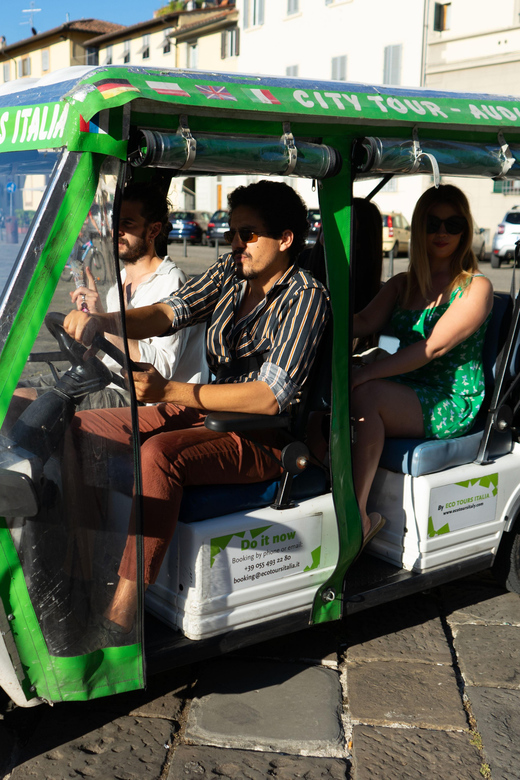Florence: 60-Minute Eco-Friendly Golf Cart City Tour - Beneath the Vasari Corridor