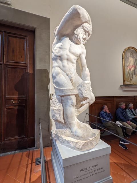 Florence: Accademia Gallery Timed Entry Ticket - David in the main hall