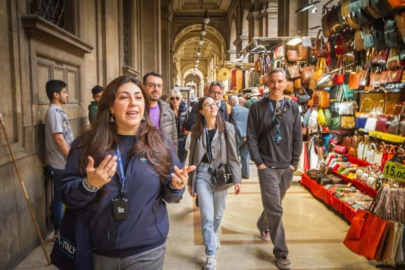 Florence: City Highlights Walking Tour + Wine Windows Option - Meeting point, timing, and practical details