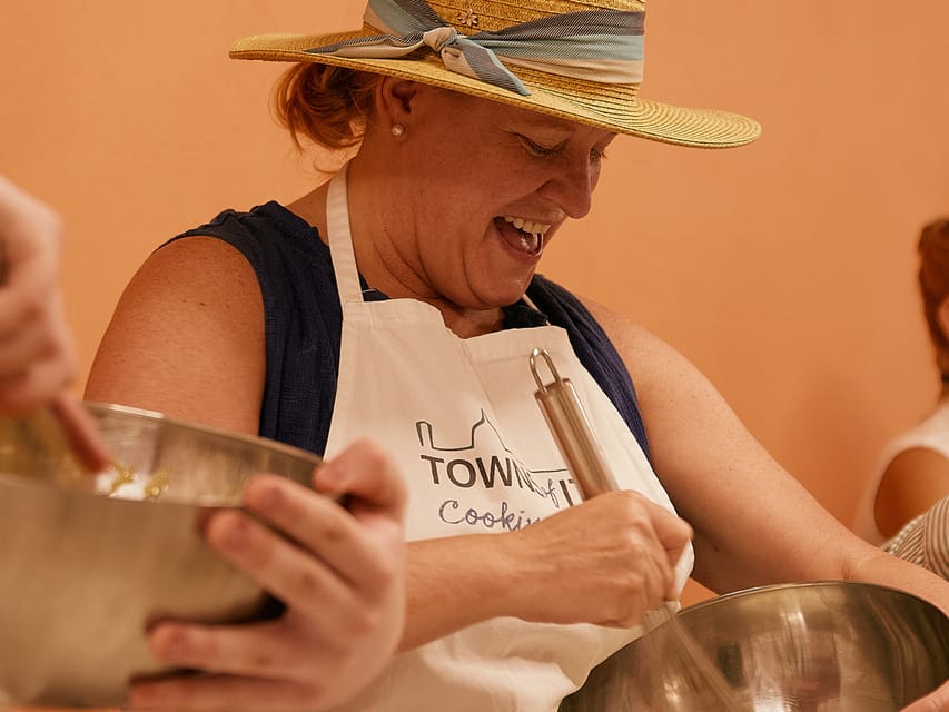 Florence: Cooking Class with Local Food Market Tour - Making tiramisù and finishing with dessert wine
