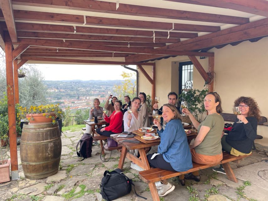 Florence: Country Ebike tour + Wine tasting in organic farm - The organic farm stop and Tuscan tasting