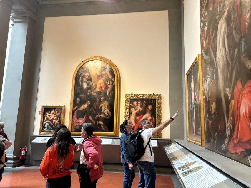 Florence: David's Accademia timed Ticket with Audio APP - Medici Instruments, Including Three Stradivarius Violins