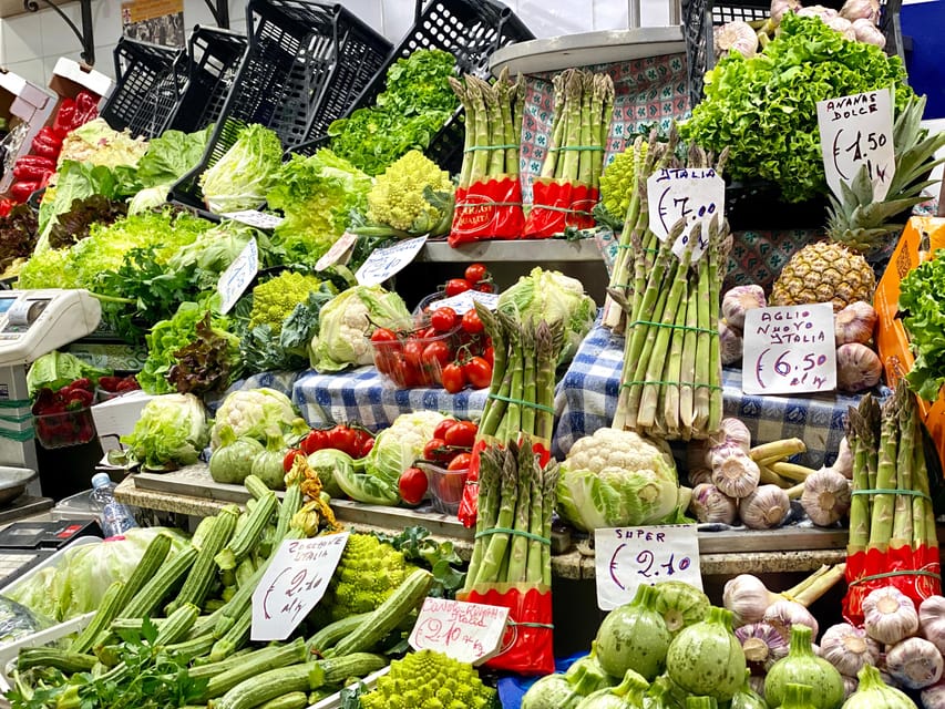 Florence: Duomo area Tasting Food Tour with Local Guide - The morning market adds a useful local stop