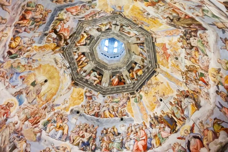 Florence: Duomo Area Tour and Brunelleschi Dome Climb Ticket - What you see at the Baptistery and Cathedral