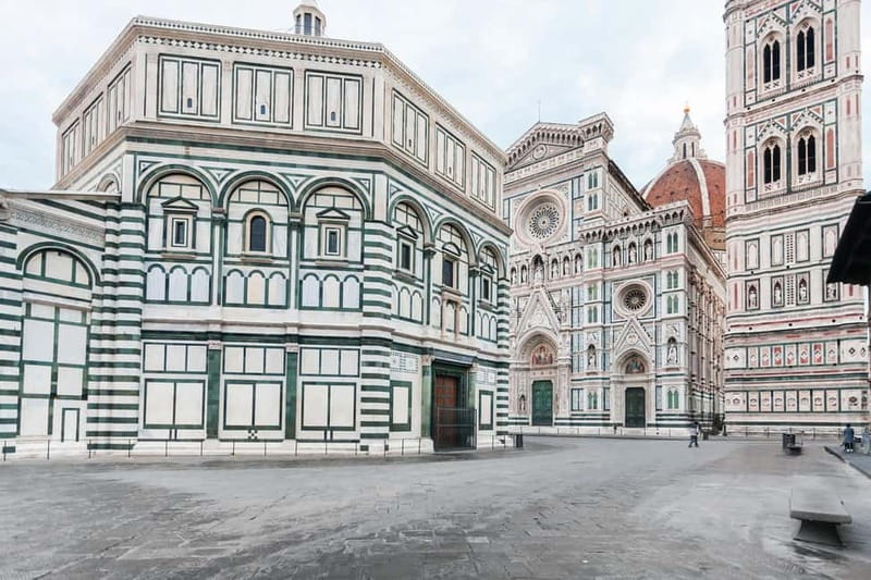 Florence Duomo Square Guided Walking Tour with Entry Tickets - Giotto’s Bell Tower and the Gothic details