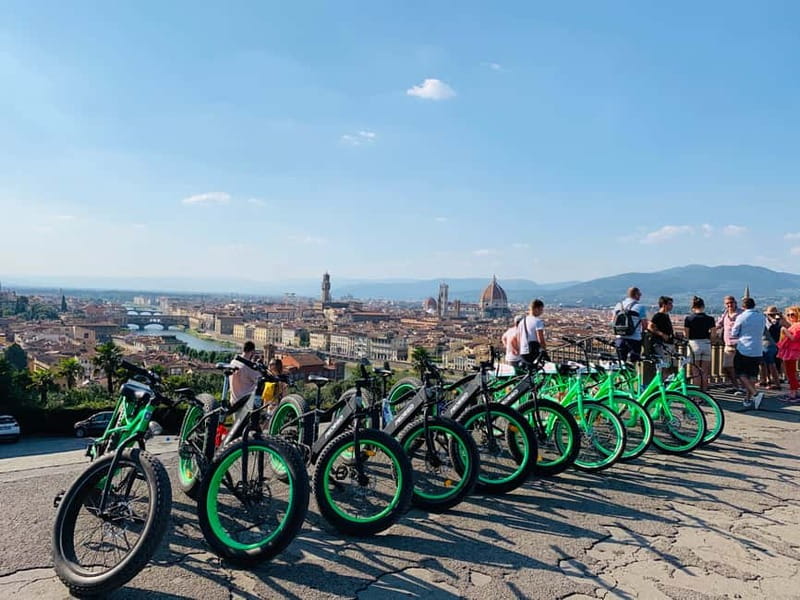 Florence: E-Bike Tour with Michelangelo Square - Across the river to Oltrarno