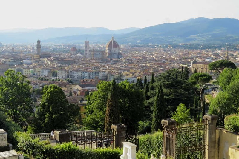 Florence: E-Vespa Rental with Smartphone Tour and Tasting - Fiesole gives the route its character