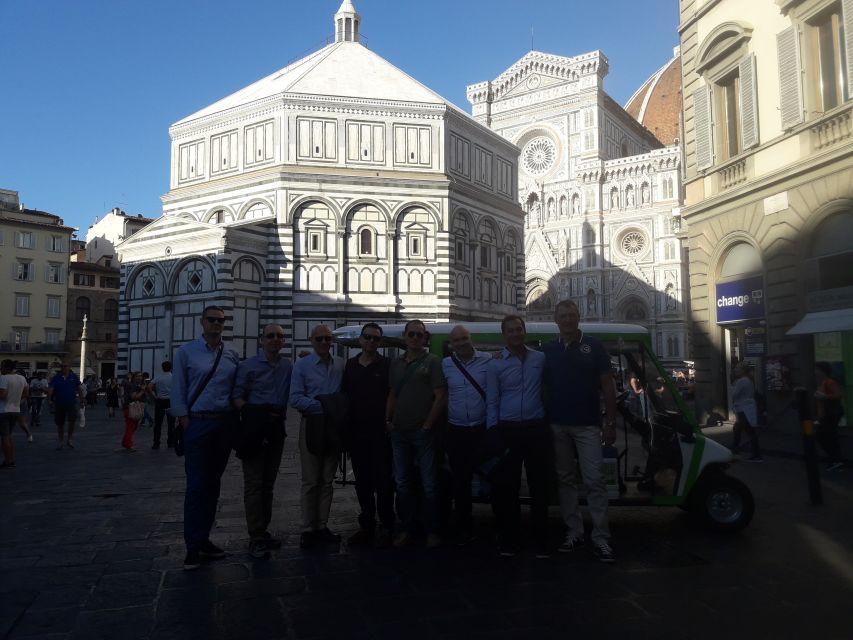 Florence: Eco-Friendly Golf Cart City Tour with Audio Guide - Why a golf cart works well in Florence