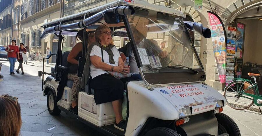 Florence: Eco-Friendly Panoramic Tour in Electric Golf Cart - Key points to know before booking