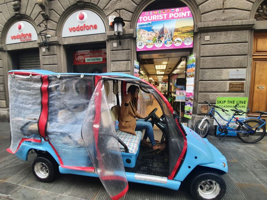 Florence: Eco-Friendly Panoramic Tour in Electric Golf Cart - Santa Croce and Florence’s great names