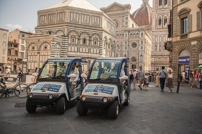 Florence Eco Tour by Electric Golf Cart - Piazza della Signoria and Florence’s public face