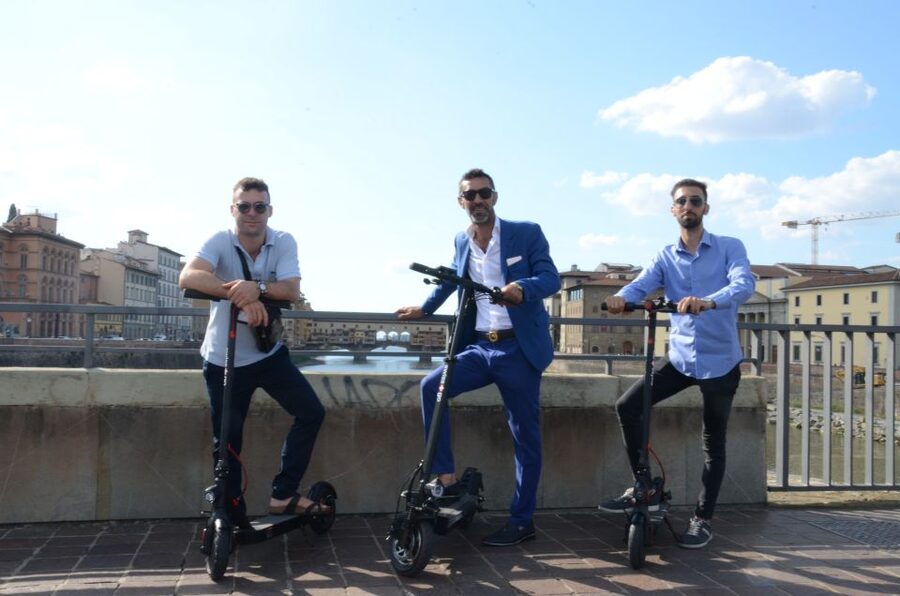 Florence: Electric Scooter Tour with Guide - Climbing toward Piazzale Michelangelo