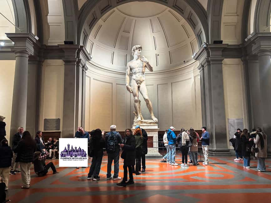Florence: Exclusive Evening Tour of Michelangelo's David - David: the centerpiece of the Accademia