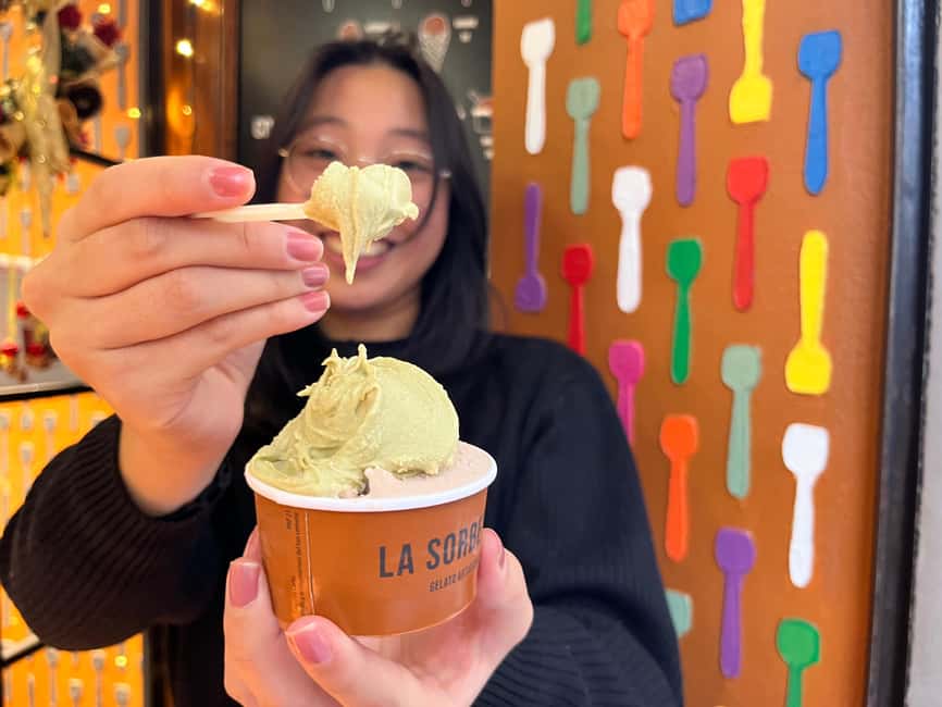 Florence: Food Walking Tour with Local Steak and Tuscan Wine - Gelato in Santo Spirito