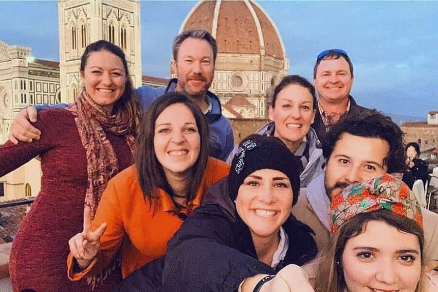 Florence from the rooftops: the exclusive tour - The First Rooftop Stop and the City Below