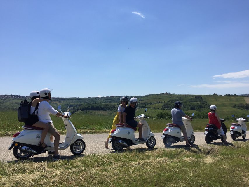 Florence: Full-Day Tuscany Vespa Tour in Chianti - Key points at a glance