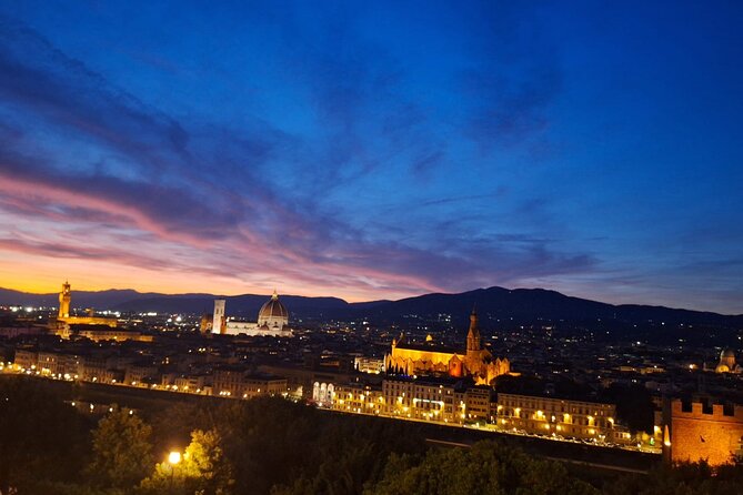 Florence Golden Hour Walking tour with Piazzale Michelangelo - Piazzale Michelangelo, the reward at the end