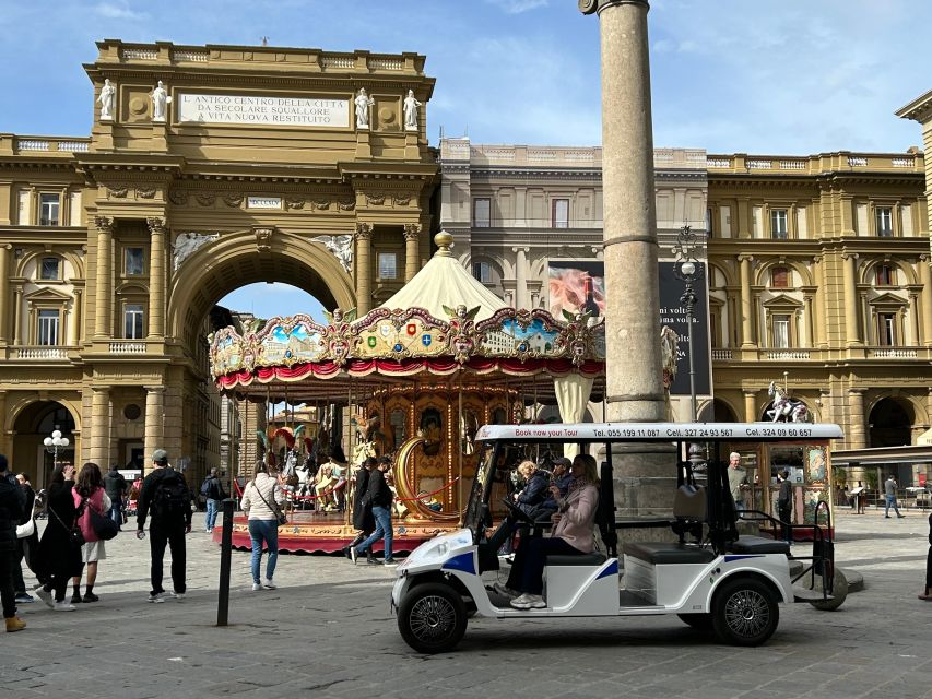 Florence: Golf Cart Tour with Panoramic Views - Starting near Via di San Giuseppe