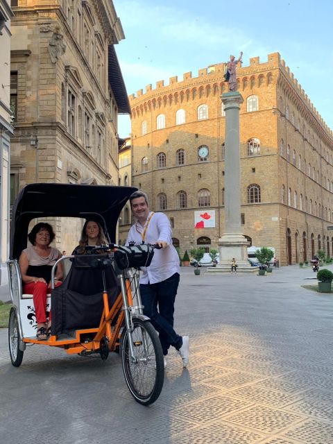 Florence: Guided City Tour by Rickshaw - Key points to know before booking