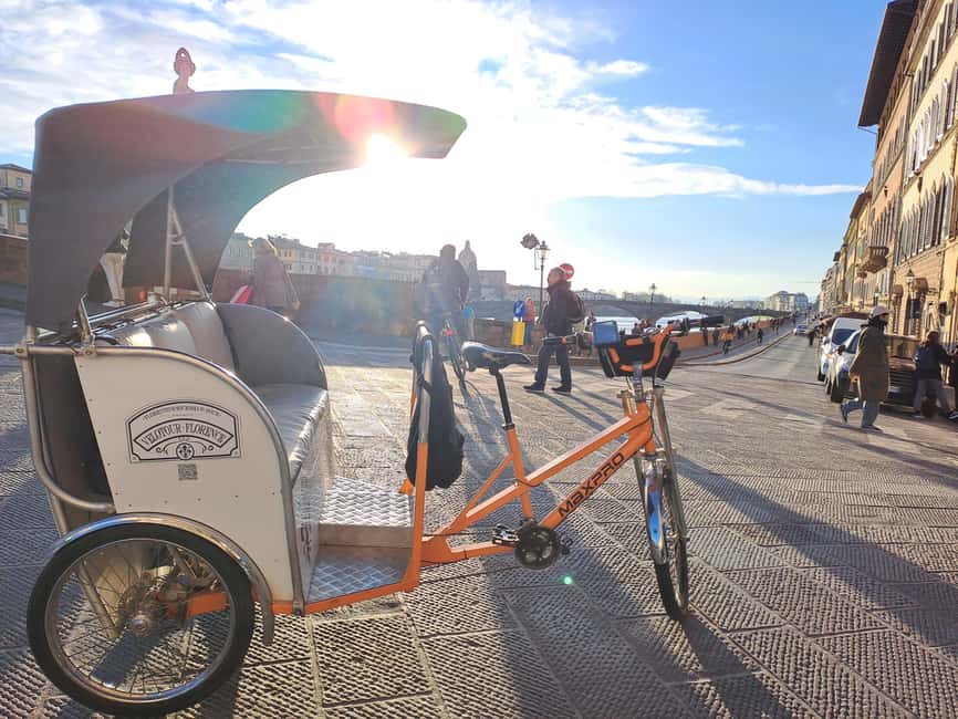 Florence: Guided City Tour by Rickshaw - Tornabuoni Street and Republic Square