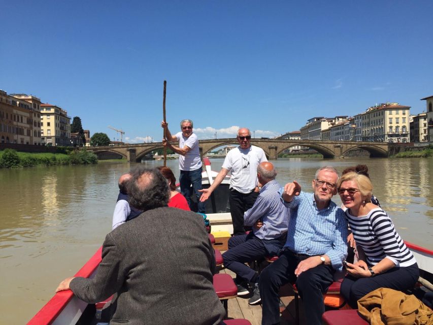 Florence: Guided Gondola Boat Tour with a Glass of Wine - Why timing matters on this one-hour ride