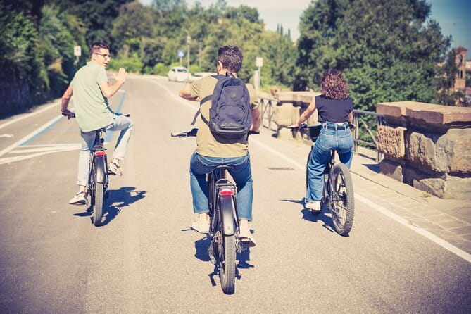 Florence Hills E-Bike Tour with Gelato Tasting - Piazzale Michelangelo gives you Florence in one glance