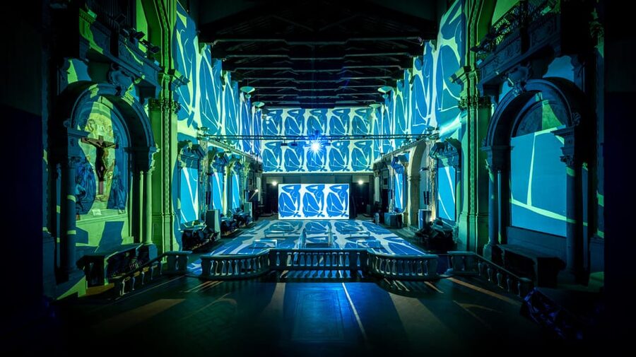 Florence: Inside Matisse Immersive Exhibition - Entering the Cathedral of Image