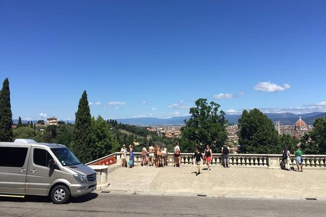 Florence, Lucca and Pisa Private Tour from Livorno - Florence from Michelangelo’s Square