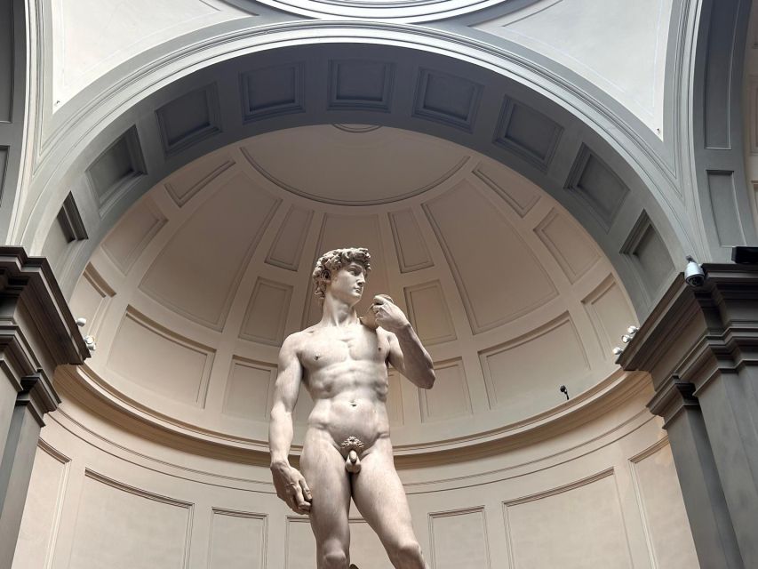 Florence: Michelangelo's David Entrance Ticket and Audio App - Meeting the host and getting inside