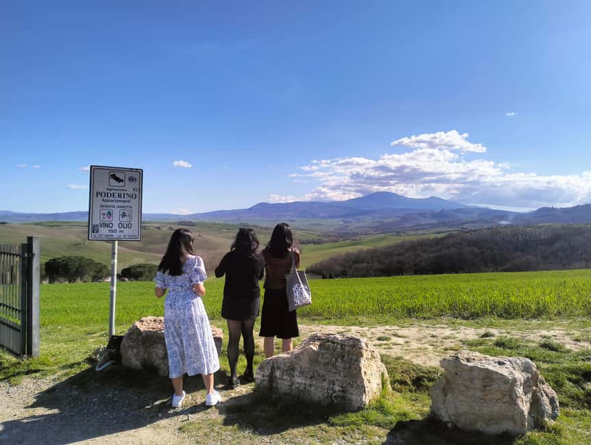 Florence: Montalcino, Montepulciano & Val d Orcia with lunch - A practical way to judge the itinerary